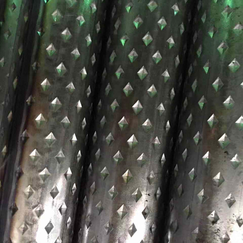 扶手管菱形花纹焊接钢管